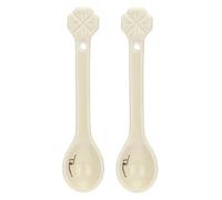 THUN, Juego de 2 cucharillas de Porcelana, Idea Regalo para el hogar y la Cocina, 15 x 2 cm