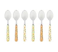 THUN -Juego de 6 cucharillas Country decoradas