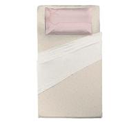 THUN - Juego de Funda de Almohada Rosa - Línea Iconic Elegance - 1/2 P - 100% algodón