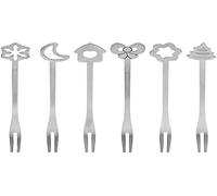 THUN - Juego de tenedores - Línea Regalos de invierno - Idea regalo Navidad 2022 - Acero inoxidable - 11,5 cm