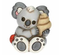 THUN, Koala Sydney con Concha de cerámica Decorada a Mano, Figuras de colección, línea Mare da Amare, 7,4 x 7 x 9 cm h