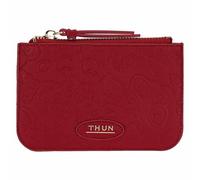 THUN - Llavero Tipo bolsita de ecopiel Burdeos, 13,5 x 10 cm, colección Sempre Conmigo