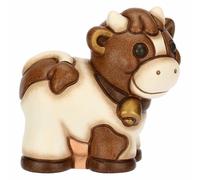 THUN - Mini Vaca Carolina - Cerámica - Colección Jardín de Primavera - 3.5 x 5.5 x 5.5 cm