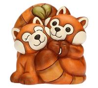 THUN Par de Pandas Rojo Otto Dreamer