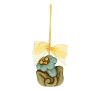 THUN Pascua 2023 - Campanula de cerámica Decorada a Mano - Línea Pascua Fabulosa, 4,1 x 2,4 x 4,8 cm
