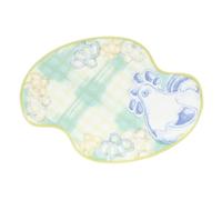 THUN Plato Paloma Porcelana Colección Jardín de Primavera, 36x27 cm