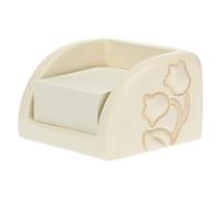 THUN - Porta notas adhesivas Elegance - Living, relojes - Idea de regalo - Línea Elegance - Cerámica - 12,2 x 7,8 x 6,7 cm h