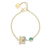 THUN - Pulsera con mariposa y perla - Metal, vidrio, resina - Colección dedicada - 16 + 3 cm