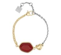 THUN - Pulsera con piedra y corazón - cerámica - Colección Dedicato a Te - 16 + 3 cm
