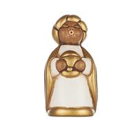 THUN Figuras Pesebre Re Mago Baldassarre, cerámica, Multicolor