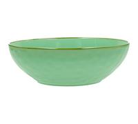 THUN Rose & TULIPANI-Juego de 2 ensaladeras, 26 cm, Concierto Verde Agua, cm 26