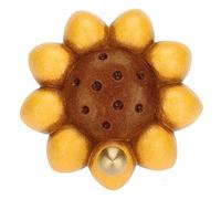THUN, Soporte para Cocina con Forma de prímula de cerámica Decorada a Mano, línea Country, 6,3 x 6,3 cm h