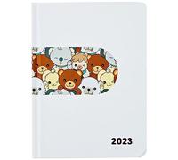 Thun Teddy Friends - Agenda año 2022-2023 de 12 meses, línea Teddy Friends, 13 x 18 cm