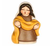 THUN, Vendedor de Stoffe marrón de cerámica, colección Belén clásico, Figuras de Navidad coleccionables, 5,4 x 4,3 x 7,9 cm