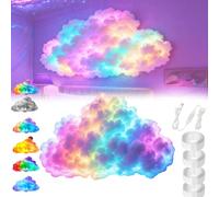 Thunder Cloud LED Light, 2026 New LED Cloud Light with Music Rhythm, DIY USB-Powered Thundercloud LEDs Lights Decor, 3D Clouds Night Lights with Vibrant Glow for Bedroom & Gaming Room (800cm)
