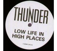 THUNDER (ROCK GROUP) - LOW LIFE IN HIGH PLACES 12 inch (12" Vinyl) UK EMI 1992