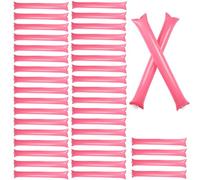 Thunder Sticks Noise Maker, Jubelnde Thunder Sticks | 40 varillas de inflado de colores para juguetes de animación - Haz ruido ligero, suministros de fiesta, palitos de animación para eventos