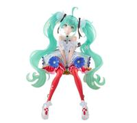Thunder Tech Hatsune Miku Noodle Stopper Figura Japan Live Tour 2025 Blooming - Estatua coleccionable de anime sentado