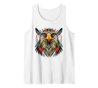 Thunderbird Eagle Native American Tribal Art Camiseta sin Mangas