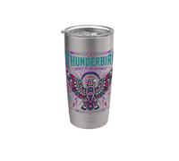 Thunderbird Espíritu del Noroeste Nativo Americano Gráfico Vaso térmico de acero inoxidable de doble pared