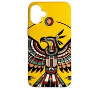Thunderbird Native American Art Símbolo de mitología indígena Carcasa para iPhone 16 Plus