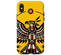 Thunderbird Native American Art Símbolo de mitología indígena Carcasa para iPhone X/XS