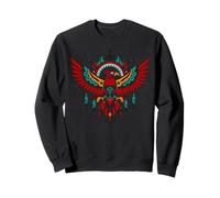 Thunderbird Native American Tribal Art Niños Nativos para Niños Sudadera