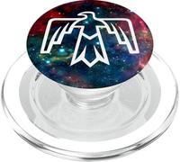 Thunderbird, Nativo Americano, pájaro, águila, tótem, Animal PopSockets PopGrip para MagSafe