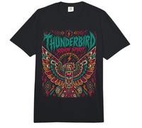 Thunderbird Storm Spirit Estilo Nativo Americano Punk Rock Art Comfort Colors Adult Heavyweight T-Shirt