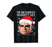 Thunderbirds The Hood Santa Travieso Lista de Navidad Camiseta