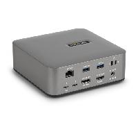StarTech.com Docking Station Thunderbolt 5 DisplayPort/HDMI - 3X 4K 144Hz o 2X 8K 60Hz - Hub 5X USB - Carga PD 140W para Portátiles