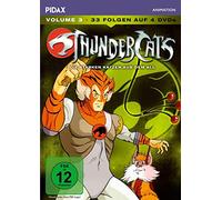 ThunderCats - Die starken Katzen aus dem All, Vol. 3 / Weitere 33 Folgen der Kult-Serie (Pidax Animation) [4 DVDs] [Alemania]
