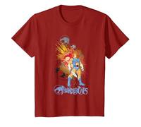 Thundercats Lion-O and The Sword of Omens Camiseta, Niños, Arándano, 12 años
