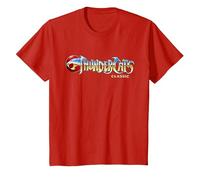 Thundercats Thundercats Classic Camiseta, Niños, Rojo, 8 años