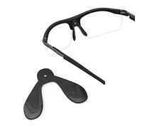 ThunderClap Almohadillas nasales de repuesto para gafas de sol Rudy Project Rydon, Negro, Rudy Project Rydon