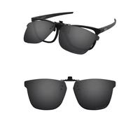 ThunderClap Gafas de sol polarizadas abatibles con clip para Oakley Centerboard OX8163 de 55 mm, para hombres y mujeres, protección UV, Negro concha, Centerboard OX8163 55mm