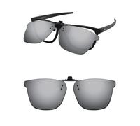 ThunderClap Gafas de sol polarizadas abatibles con clip para Oakley Centerboard OX8163 de 55 mm, para hombres y mujeres, protección UV, Gris definitivo, Centerboard OX8163 55mm