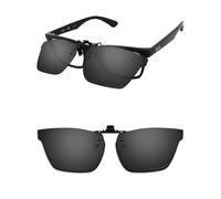 ThunderClap Gafas de sol polarizadas con clip abatibles compatibles con Ray-Ban RB7025 de 53 mm, para hombres y mujeres, protección UV