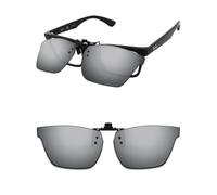 ThunderClap Gafas de sol polarizadas con clip abatibles compatibles con Ray-Ban RB7025 de 53 mm, para hombres y mujeres, protección UV