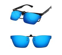 ThunderClap Gafas de sol polarizadas con clip abatibles compatibles con Ray-Ban RB7025 de 53 mm, para hombres y mujeres, protección UV