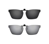 ThunderClap Gafas de sol polarizadas con clip abatibles compatibles con Ray-Ban RB7025 de 53 mm, para hombres y mujeres, protección UV