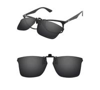 ThunderClap Gafas de sol polarizadas con clip abatibles compatibles con Ray-Ban RB7047 de 56 mm/RX7047 de 56 mm, para hombres y mujeres, protección UV