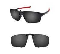 ThunderClap Gafas de sol polarizadas con clip para Oakley Crosslink Zero Asian Fit OX8080 de 58 mm, para hombres y mujeres, protección UV, Negro concha, Crosslink Zero Asian Fit OX8080 58mm