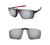 ThunderClap Gafas de sol polarizadas con clip para Oakley Crosslink Zero Asian Fit OX8080 de 58 mm, para hombres y mujeres, protección UV, Gris definitivo, Crosslink Zero Asian Fit OX8080 58mm
