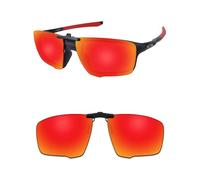 ThunderClap Gafas de sol polarizadas con clip para Oakley Crosslink Zero Asian Fit OX8080 de 58 mm, para hombres y mujeres, protección UV, Aurora Roja, Crosslink Zero Asian Fit OX8080 58mm