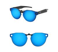 ThunderClap Gafas de sol polarizadas con clip para Oakley Meta HSTN OW8002 de 51 mm, para hombres y mujeres, protección UV, Azul géiser, Meta HSTN