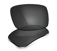 ThunderClap Lentes de repuesto polarizadas para gafas de sol Grifter AN4221, Carcasa negra - Polarizada