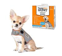 ThunderShirt Chaleco de ansiedad para Perros XX S, Platinum Sport