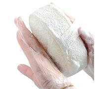 ThunderStar Esponja de esponja natural para baño, suministros de limpieza de espalda depurador de dos lados, grande, grueso, cómodo, sostenido con la mano, portátil