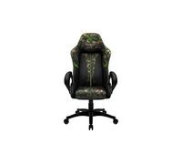ThunderX3 BC1 Camo Silla Gaming Silla Ergonómica para Juegos Silla de Oficina Silla de Fficina para Juegos con Respaldo Ajustable (Gris/Verde)